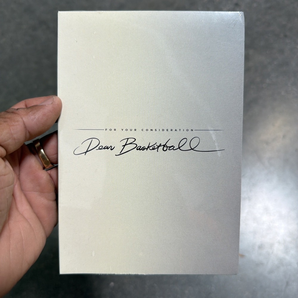 DEAR BASKETBALL (2017) Kobe Bryant  FYC DVD Animation RARE John Williams